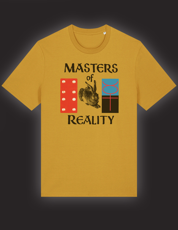 MASTERS OF REALITY "Domino" T-Shirt OCHRE