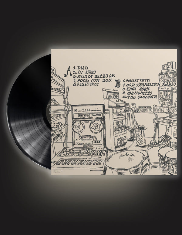 GUM/Ambrose "Ill Times" Vinyl LP Recycled BLACK Wax Edition