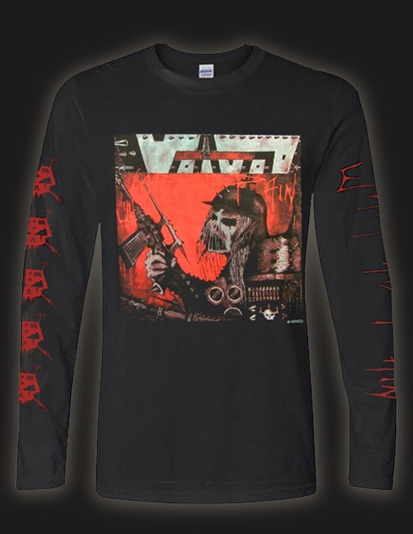 VOIVOD "War And Pain" Long Sleeve BLACK