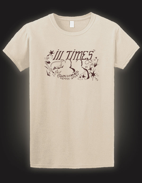 GUM/Ambrose "Ill Times" T-Shirt NATURAL WHITE