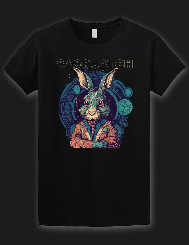 SASQUATCH "Magic Rabbit" T-Shirt BLACK