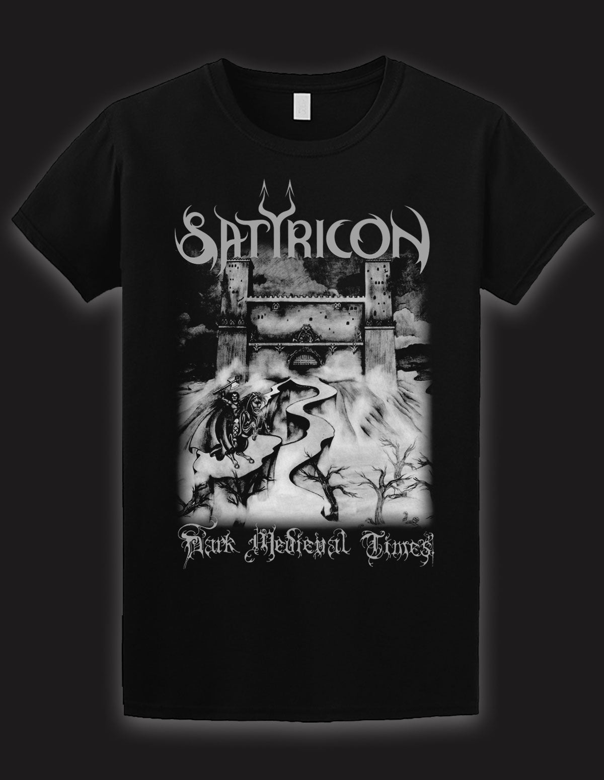 gear of the dark merch SATYRICON "Dark Medieval Times" T-Shirt BLACK – Lo-Fi-Merchandise