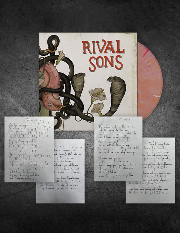 RIVAL SONS "Head Down" Rosefinch Vinyl LP Remastered 2024 Edition - W/ Signed Lyric Sheet