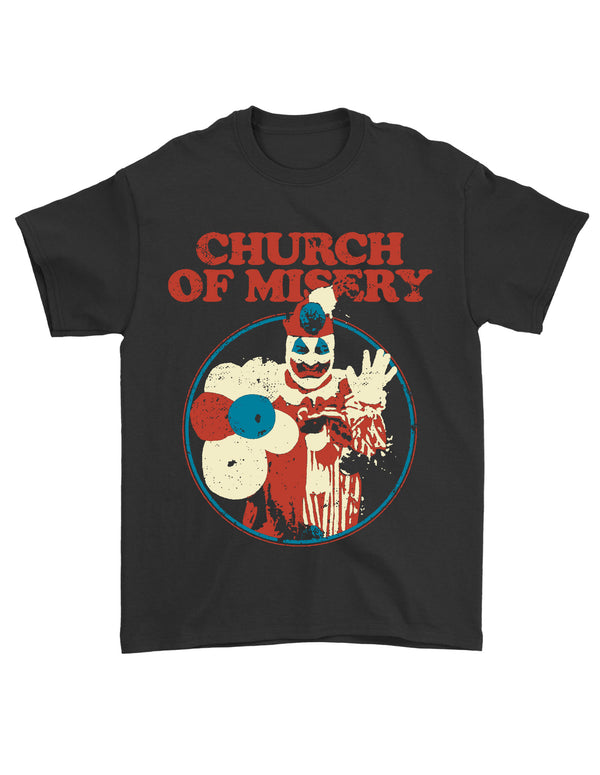 CHURCH OF MISERY "Gacy" T-Shirt BLACK