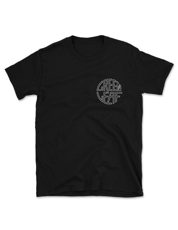GREENLEAF "Small Logo" T-Shirt BLACK