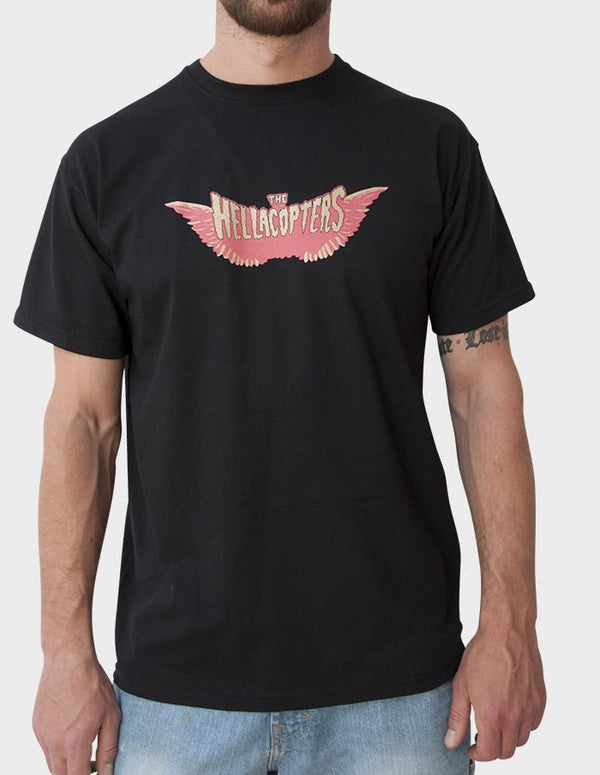 HELLACOPTERS "Wings" T-Shirt BLACK