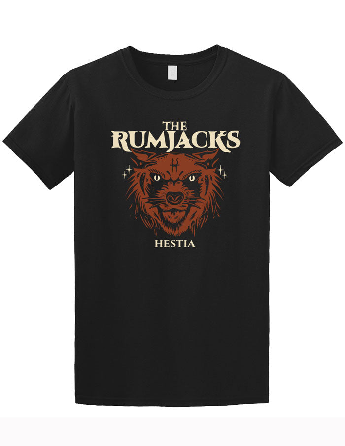 THE RUMJACKS "Hestia" TShirt BLACK LoFiMerchandise