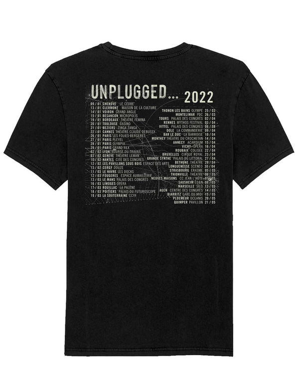 THIEFAINE "Unplugged Tour 2022" T-Shirt BLACK