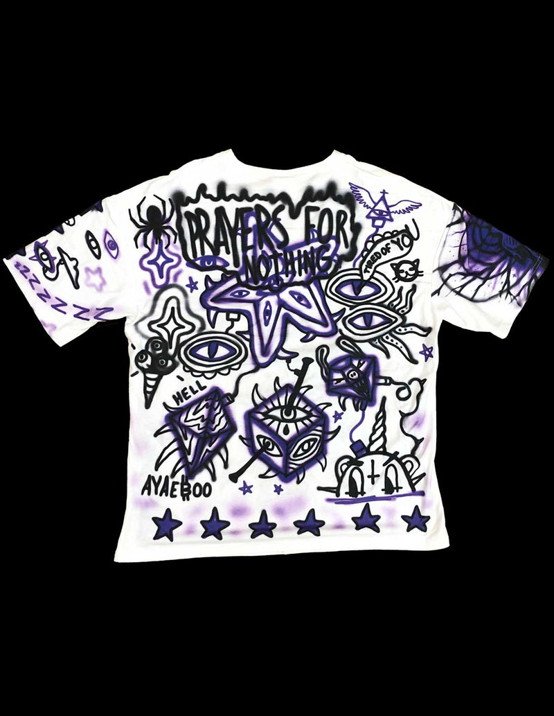 AYAEBOO "Violet Trip" T-Shirt