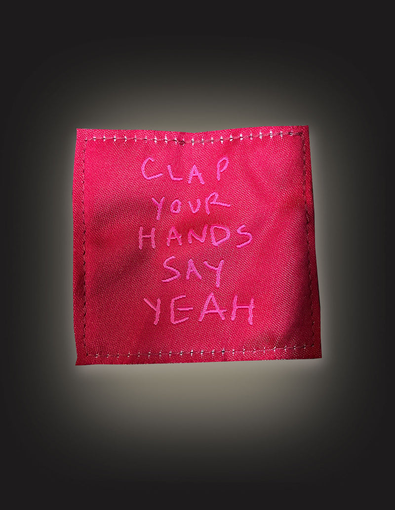 CLAP YOUR HAND SAY YEAH "20th Anniverary" Bomber Jacket BLACK