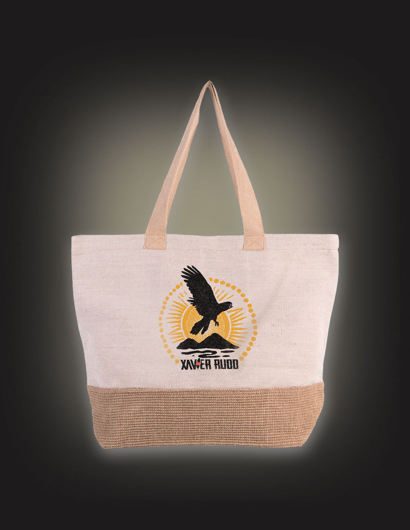 XAVIER RUDD "Spirit Bird" Shopping Bag NATURAL
