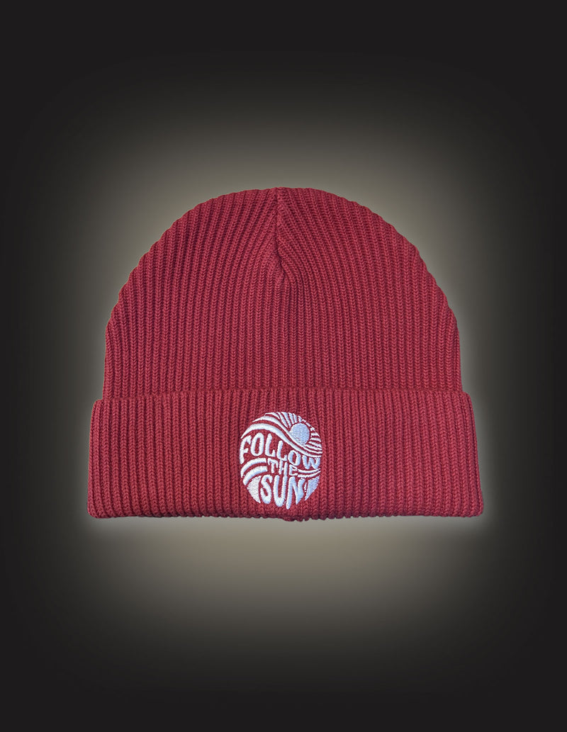 XAVIER RUDD "Follow The Sun" Beanie RED EARTH