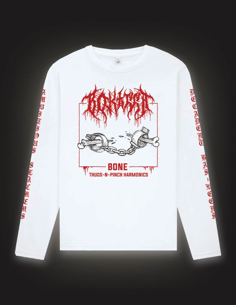 BOKASSA "Bone" Longsleeve WHITE
