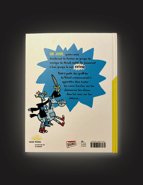 VOIVOD "Le Trash Métal Expliqué aux enfants (PisHier)" KIDS BOOK