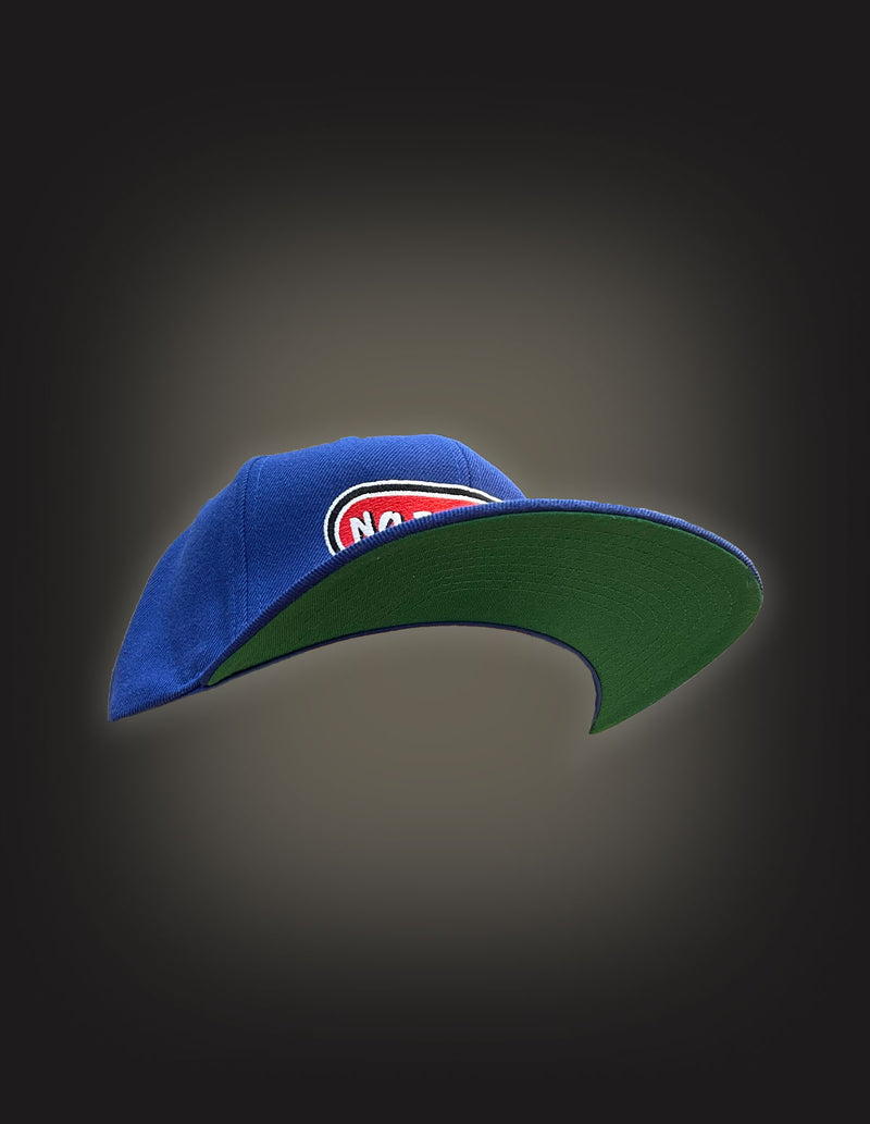 NO FUN AT ALL - "Classic Logo" Snapback ROYAL BLUE