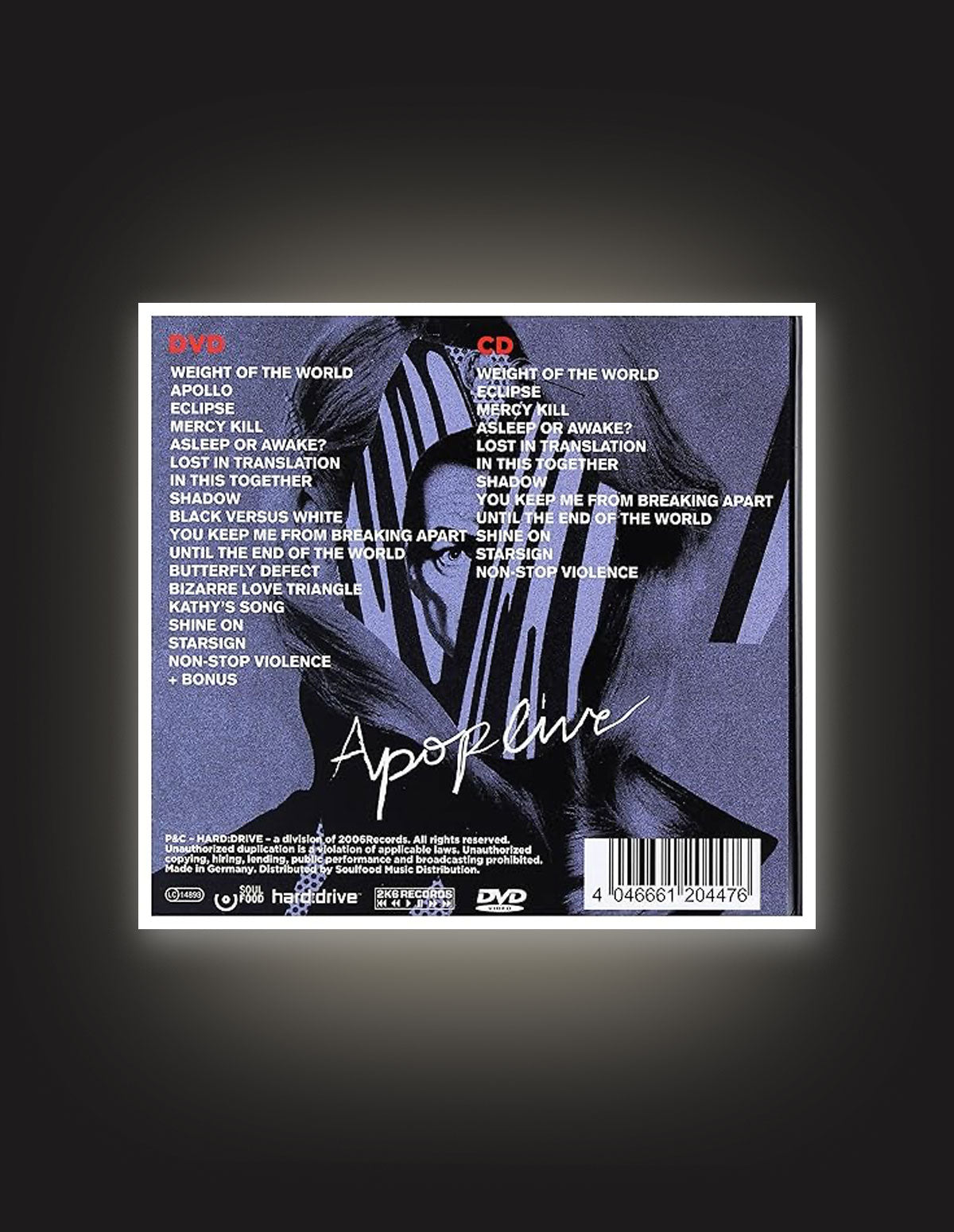 APOPTYGMA BERZERK 