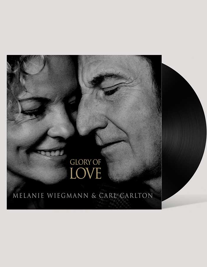 MELANIE WIEGMANN & CARL CARLTON "Glory Of Love" Vinyl 2xLP BLACK