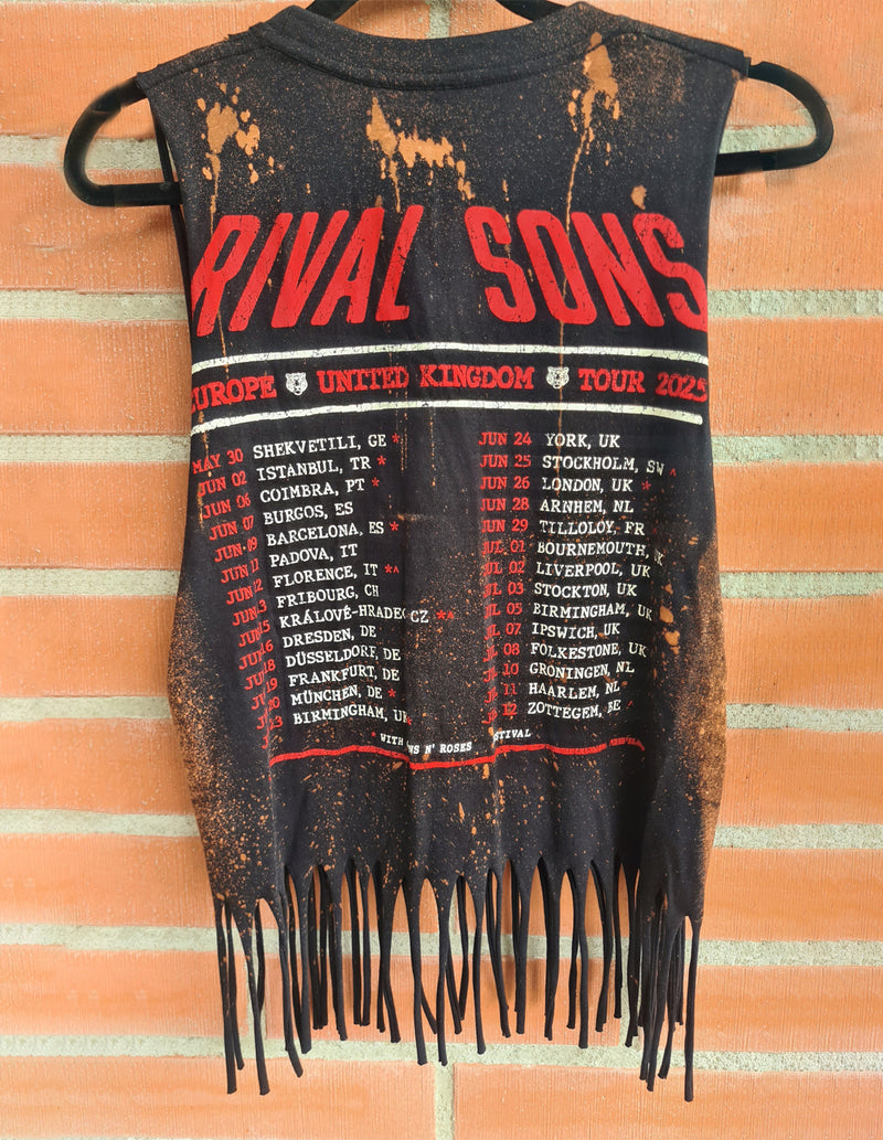 RIVAL SONS "Customized Tour 2025" Girlie BLACK