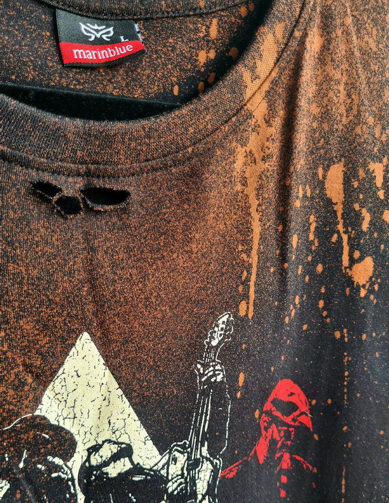 RIVAL SONS "Customized Tour 2025" T-Shirt BLACK