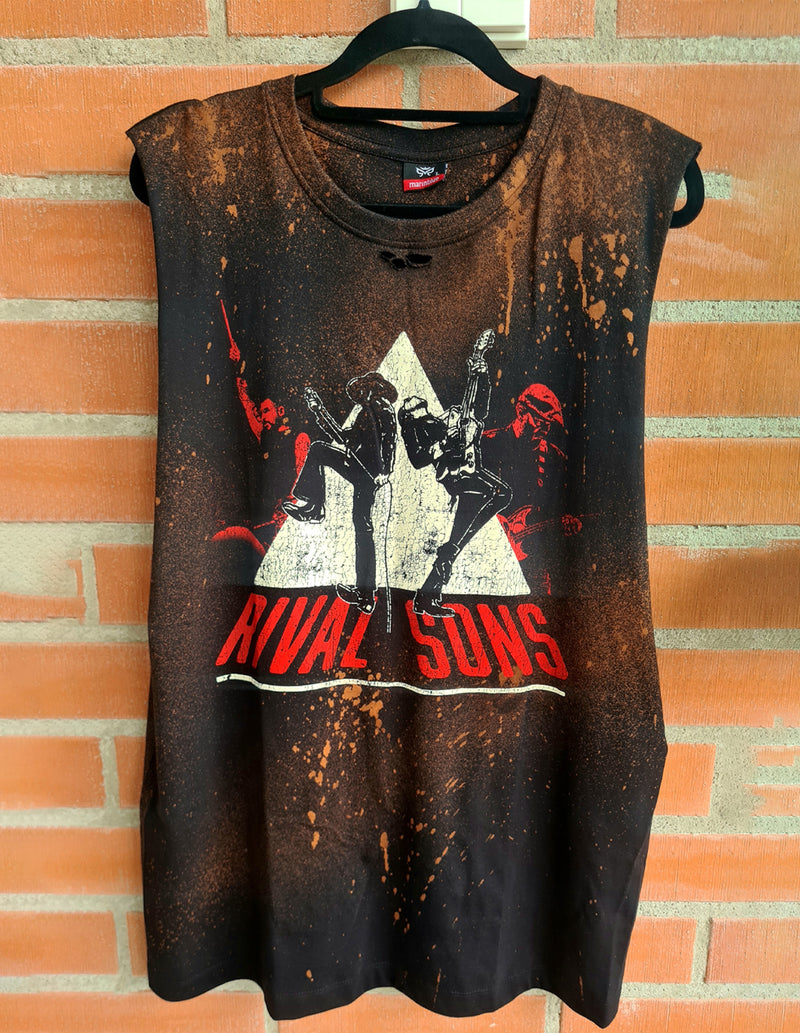 RIVAL SONS "Customized Tour 2025" T-Shirt BLACK