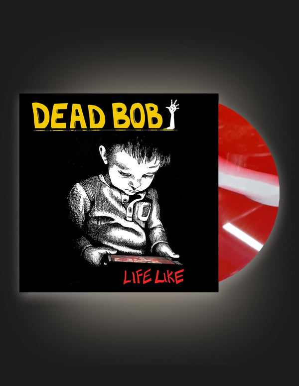 DEAD BOB "Life Like" RED & WHITE SWIRL Vinyl LP (Exclusive Lo-Fi Edition)