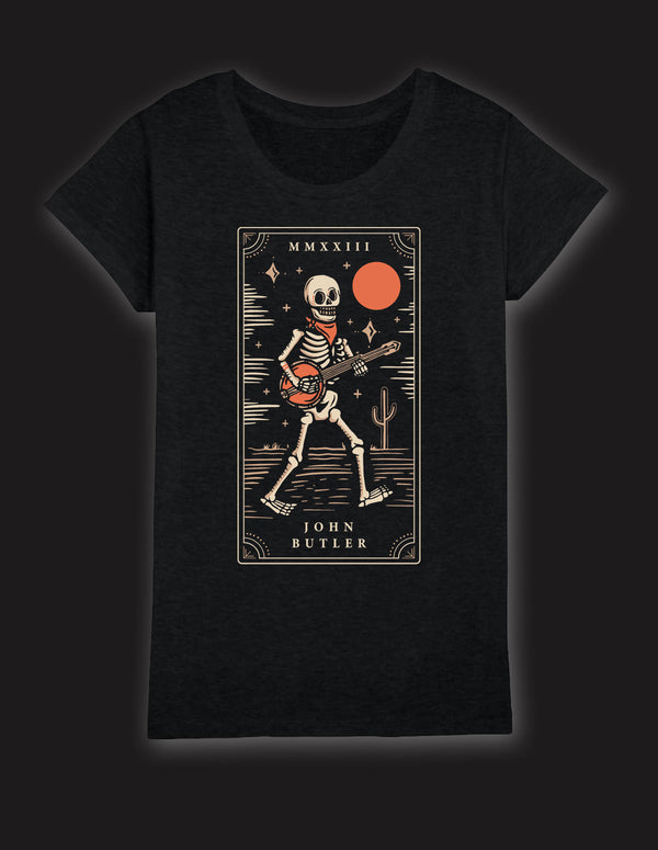 JOHN BUTLER "Skeleton" Girls-Shirt HEATHER GREY
