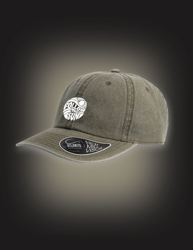 XAVIER RUDD "Follow The Sun" Dad Cap OLIVE