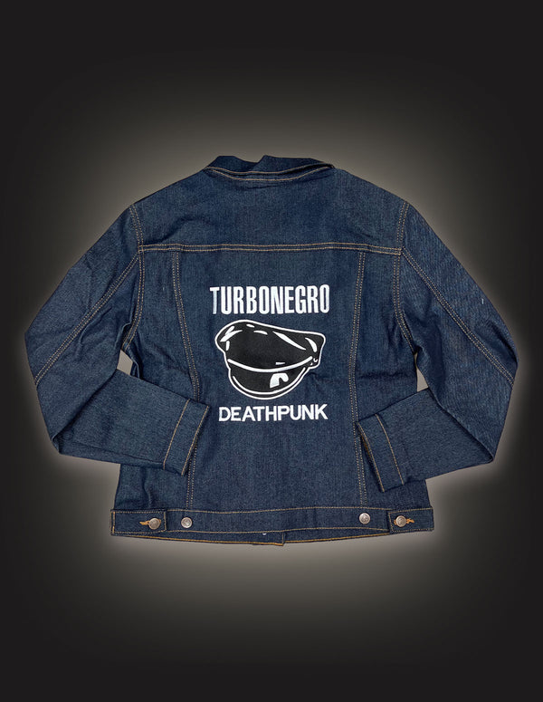 TURBONEGRO "Deathpunk" MENs Kutte DENIM