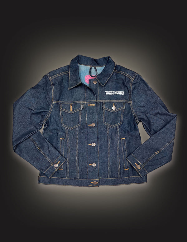 TURBONEGRO "Deathpunk" WOMENs Kutte DENIM