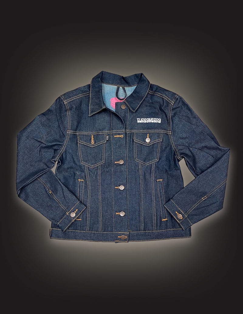 TURBONEGRO "Deathpunk" WOMENs Kutte DENIM