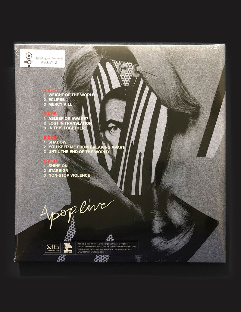 APOPTYGMA BERZERK "Imagine There's No Lennon" 2xLP Black Vinyl