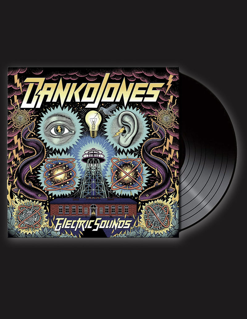 DANKO JONES "Electric Sounds" Vinyl LP Ltd. BLACK