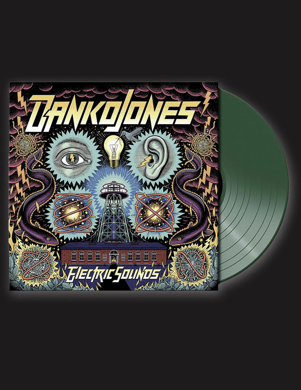 DANKO JONES "Electric Sounds" Vinyl LP Ltd. DARK GREEN