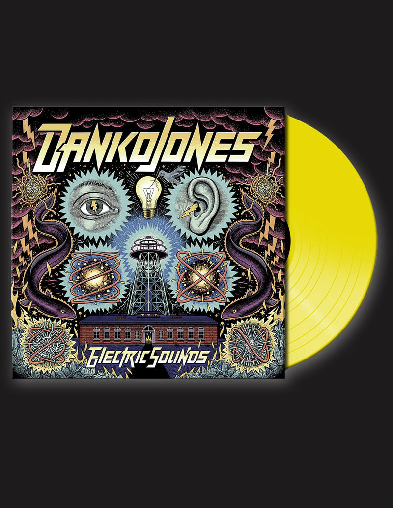 DANKO JONES "Electric Sounds" Vinyl LP Ltd. YELLOW