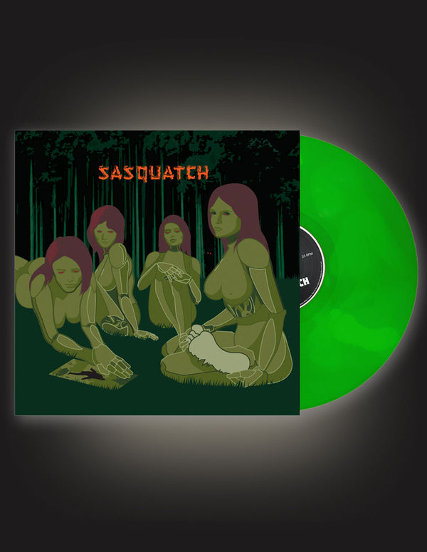 SASQUATCH "S/T" Colored VINYL LP (Transparent Green)