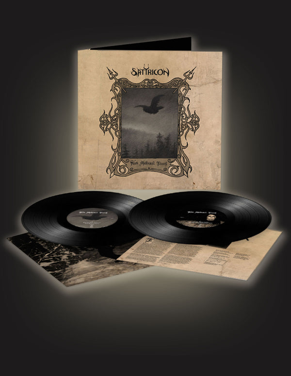 SATYRICON "Dark Medieval Times" Vinyl 2LP BLACK