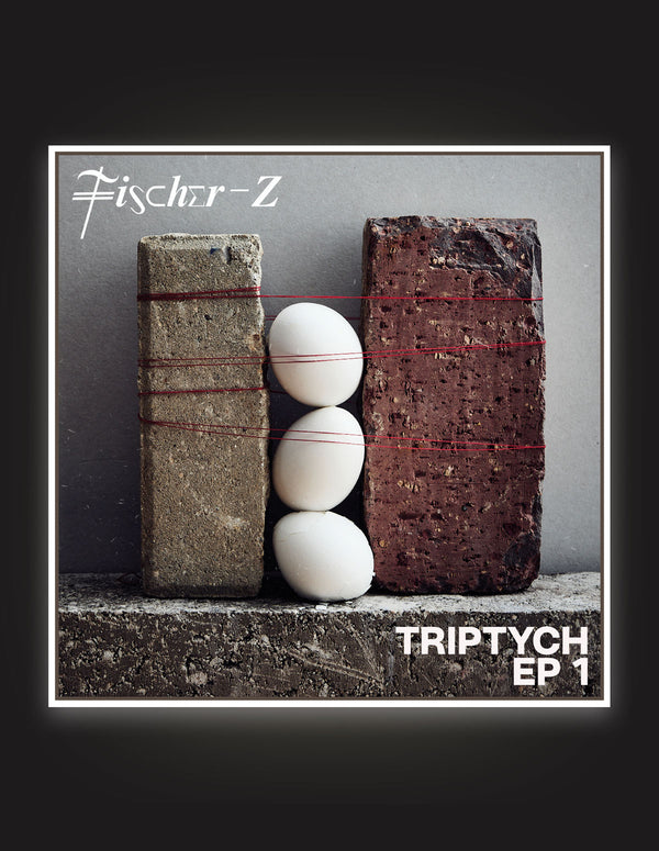 FISCHER-Z "Triptych"  ULTRA LIMITED EP1 Vinyl BLACK (ennobled by J. WATTS) {Lo-Fi EXCLUSIVE}