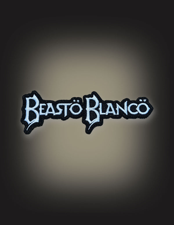 BEASTO BLANCO "Logo Font" Patch Cutout