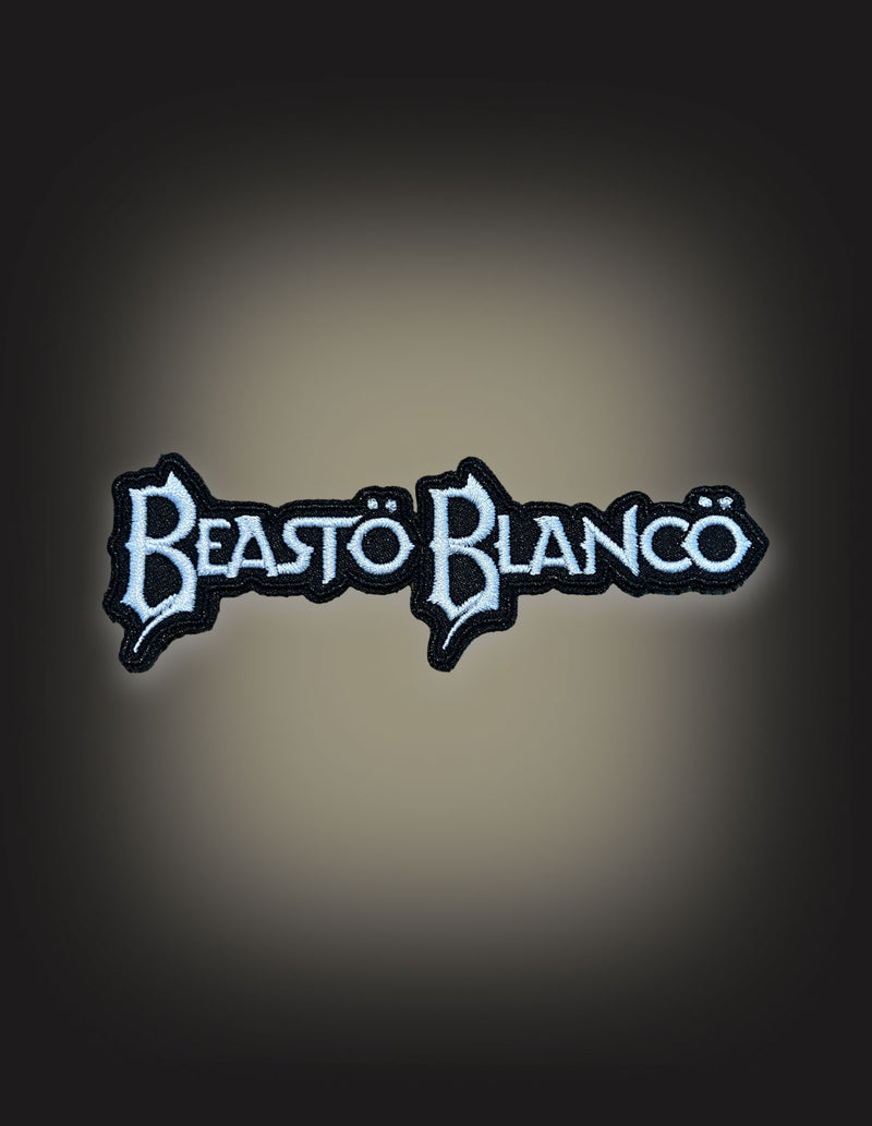BEASTO BLANCO "Logo Font" Patch Cutout