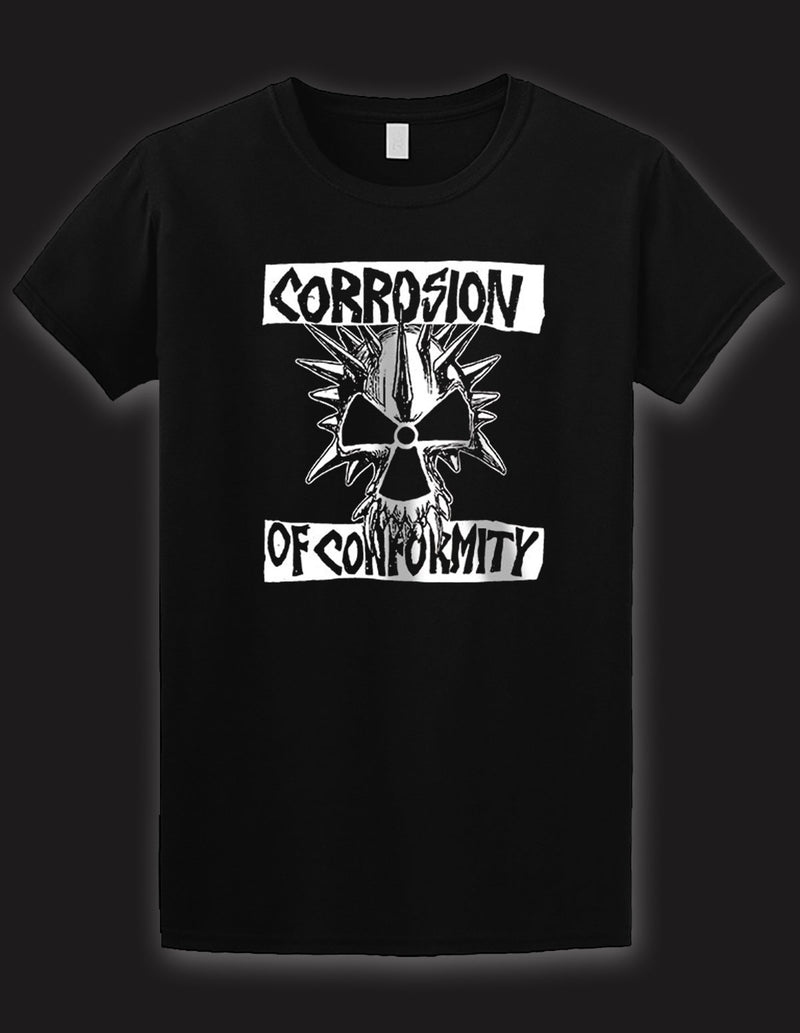 Corrosion of Conformity "Skull Logo" T-Shirt BLACK