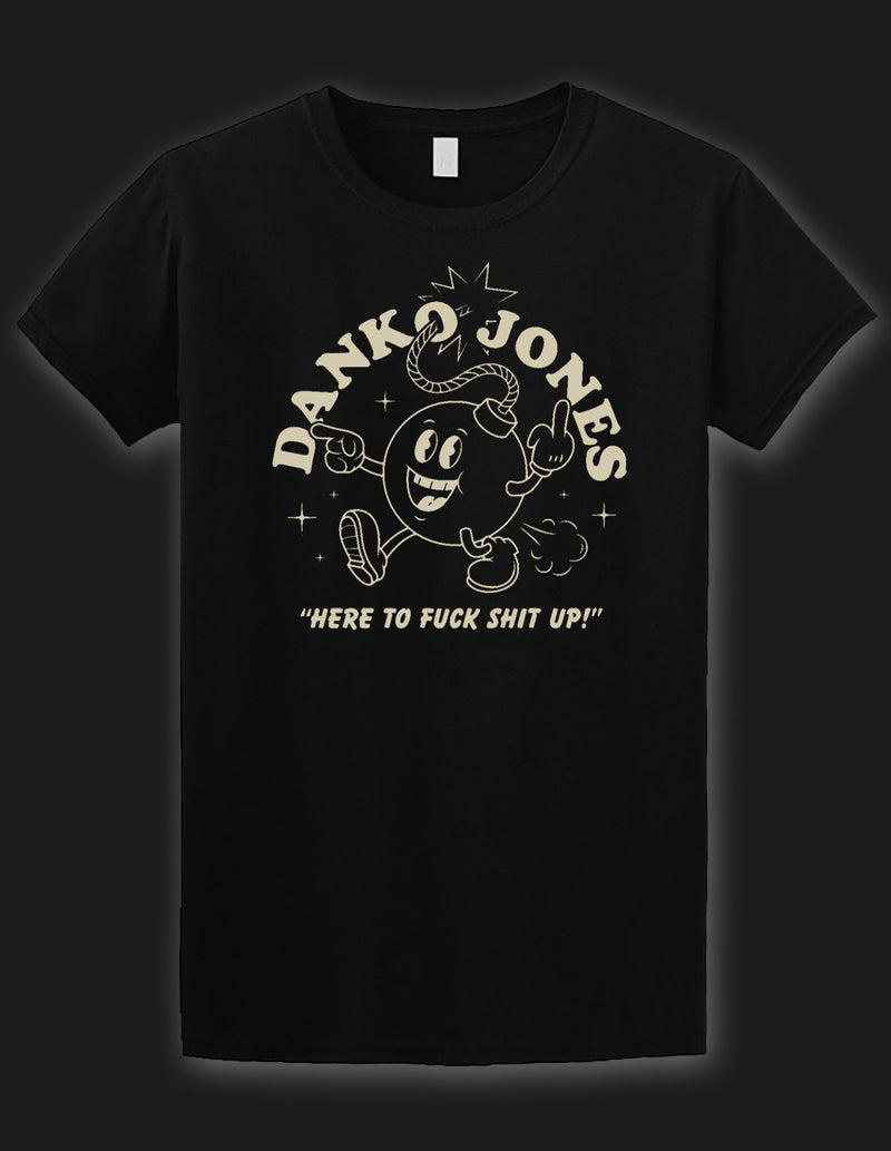 DANKO JONES "Bomb T-Shirt BLACK