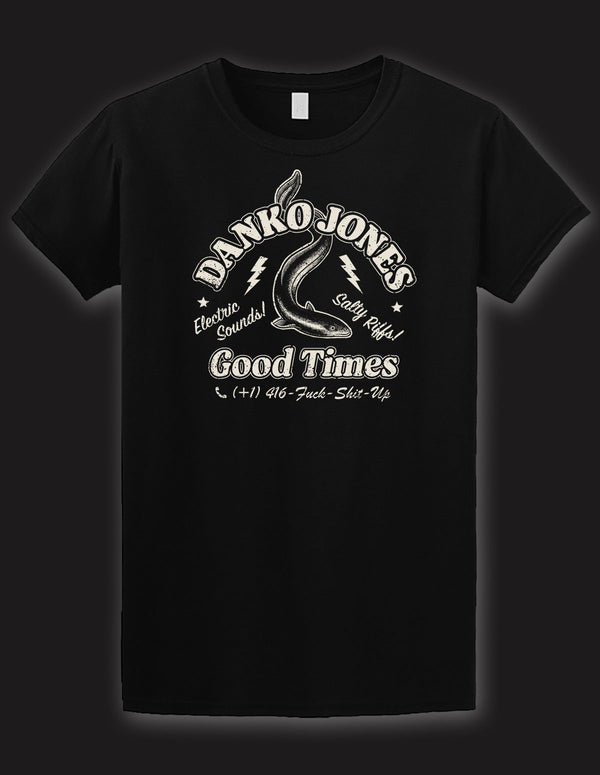 DANKO JONES "Eel" T-Shirt BLACK