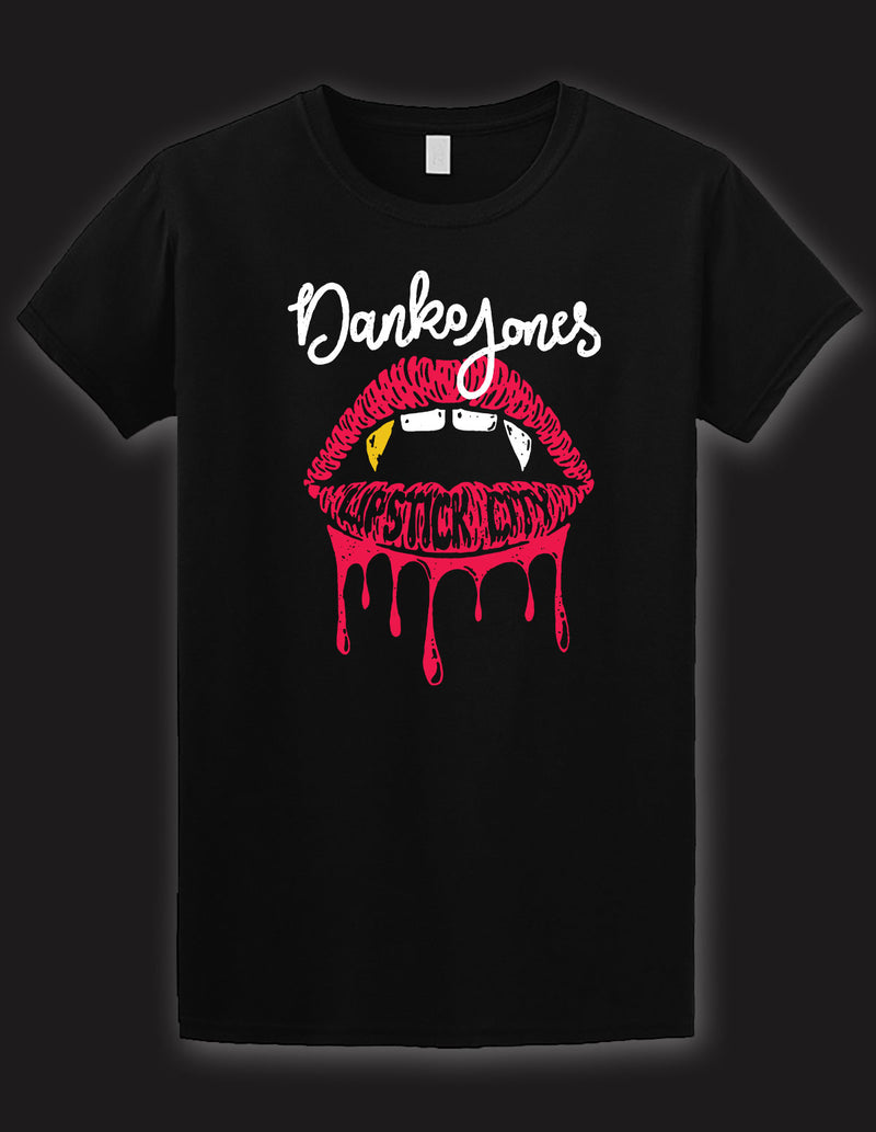 DANKO JONES "Lipstick City" T-Shirt BLACK