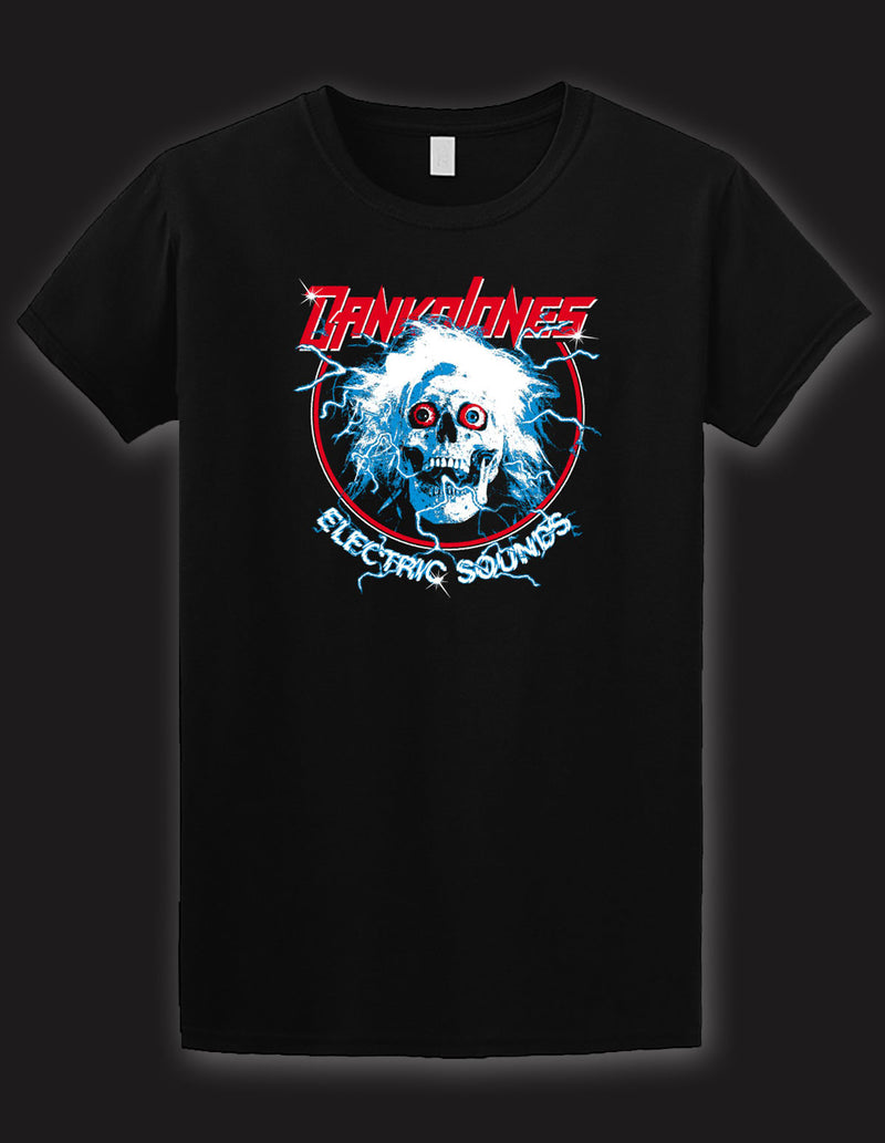 DANKO JONES "Electric Skull" T-Shirt BLACK