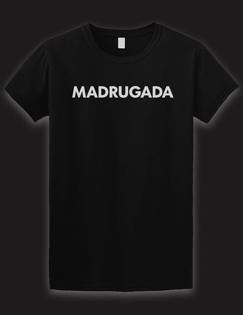 MADRUGADA "Typo" T-Shirt BLACK
