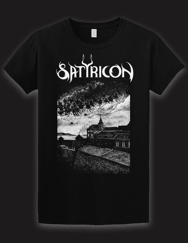 SATYRICON "Oskoreia" T-Shirt BLACK w/ back print