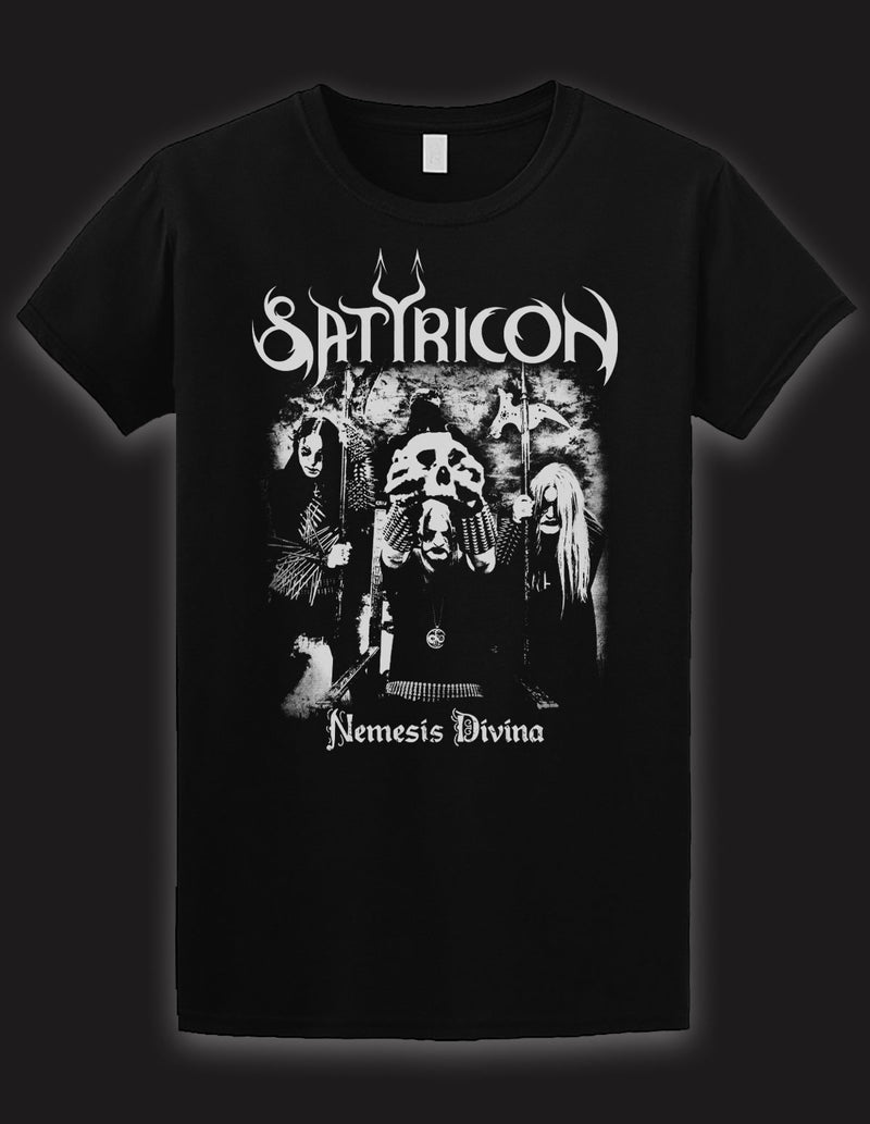 SATYRICON "Nemesis Reduced" T-Shirt BLACK