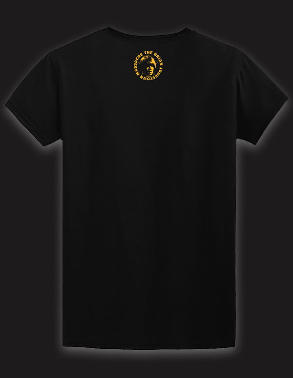 THE BRIAN JONESTOWN MASSACRE “Cat” T-Shirt BLACK