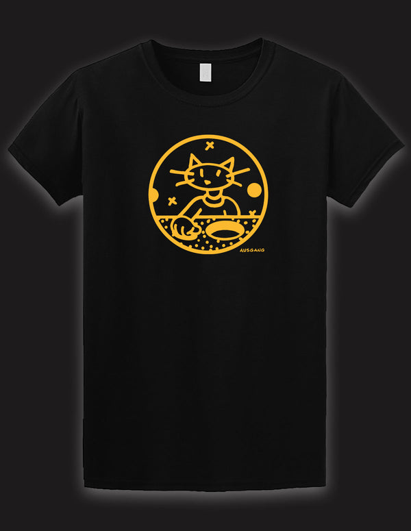 THE BRIAN JONESTOWN MASSACRE “Cat” T-Shirt BLACK