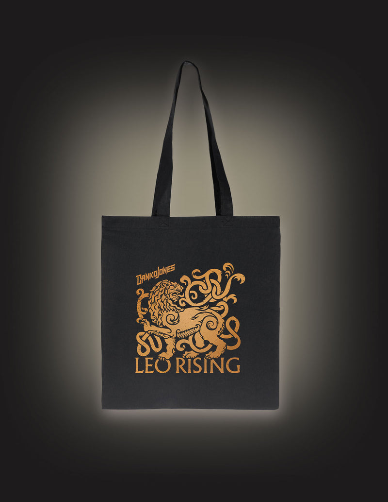 DANKO JONES "Leo Rising" Tote Bag BLACK